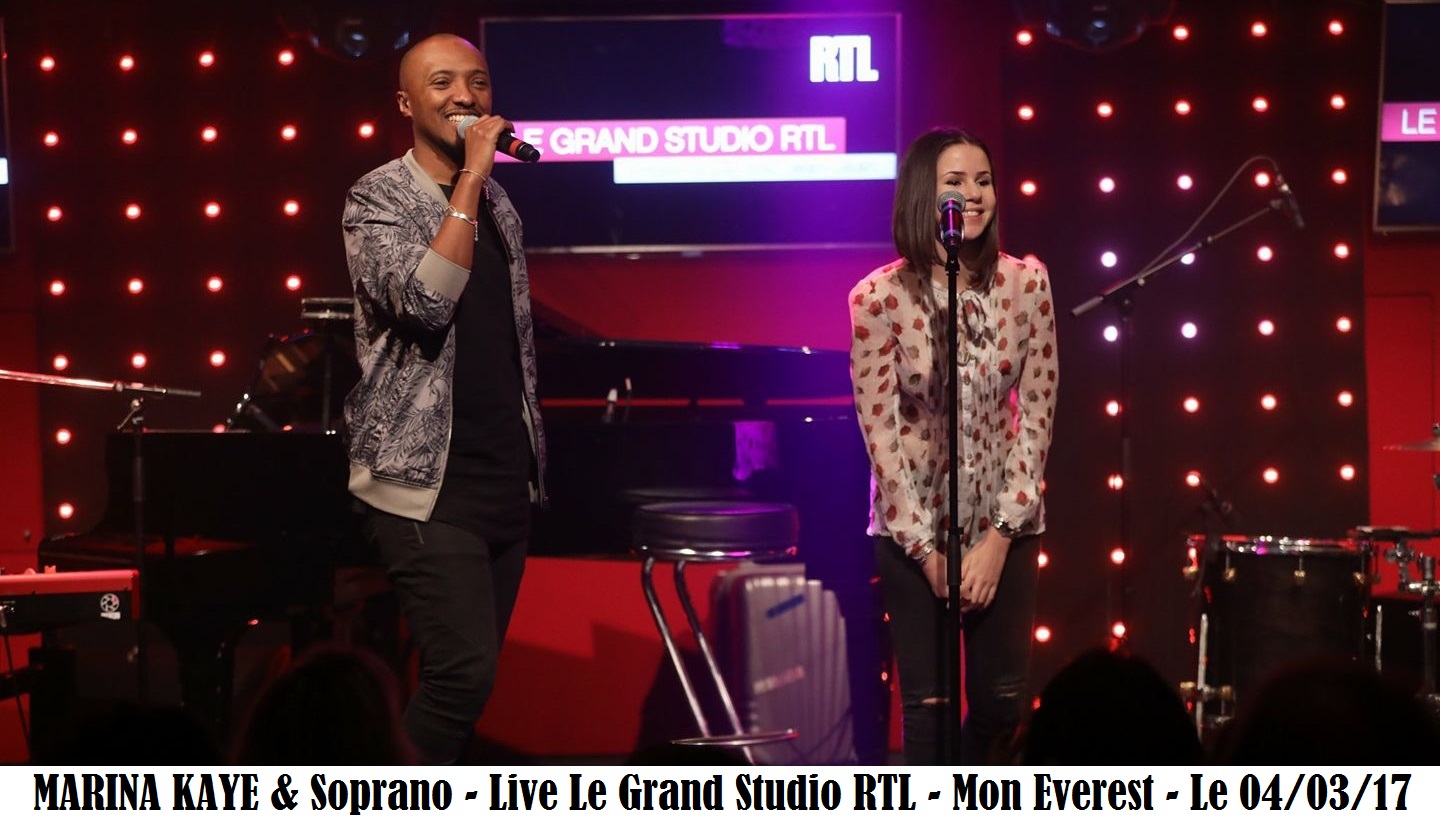 Soprano & Marina Kaye en live sur RTL